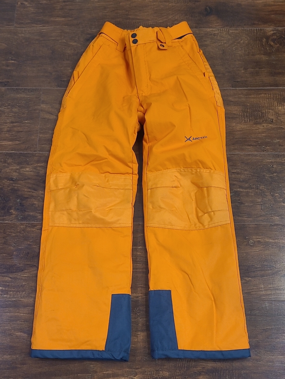 Arctix Kids Orange Insulated Snow Sleding Skiing Pants Size Large